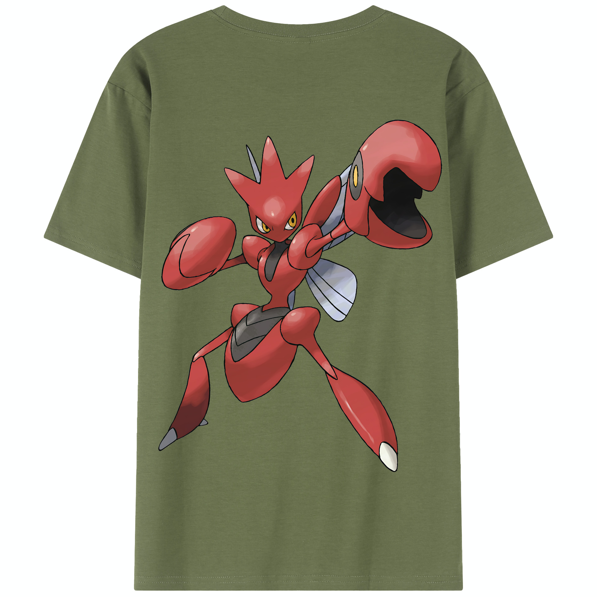 （画像用） ポケットモンスター Pokémon 綿100％半袖Tシャツ（背面プリント）